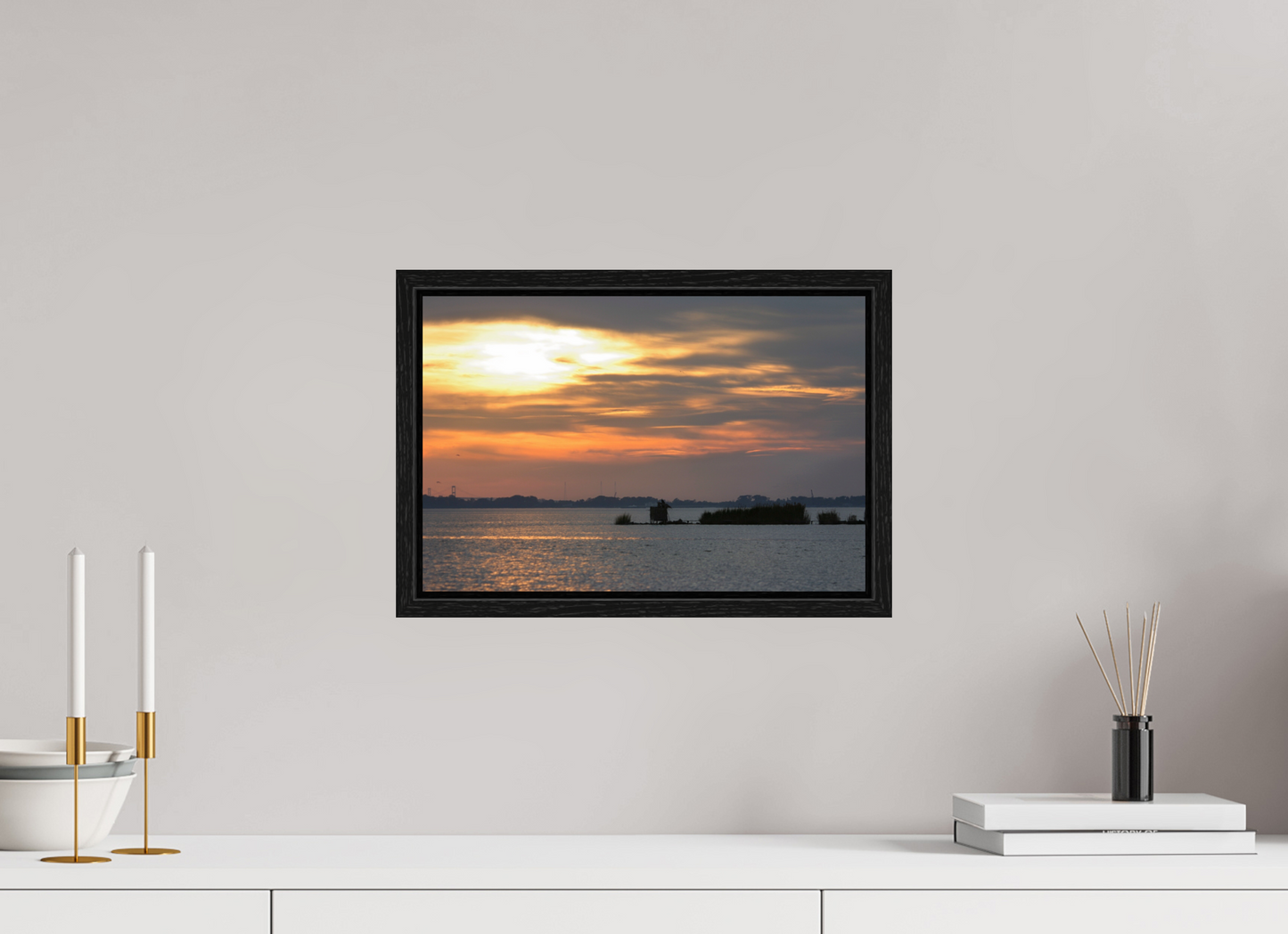 SUNSET ON THE BAY