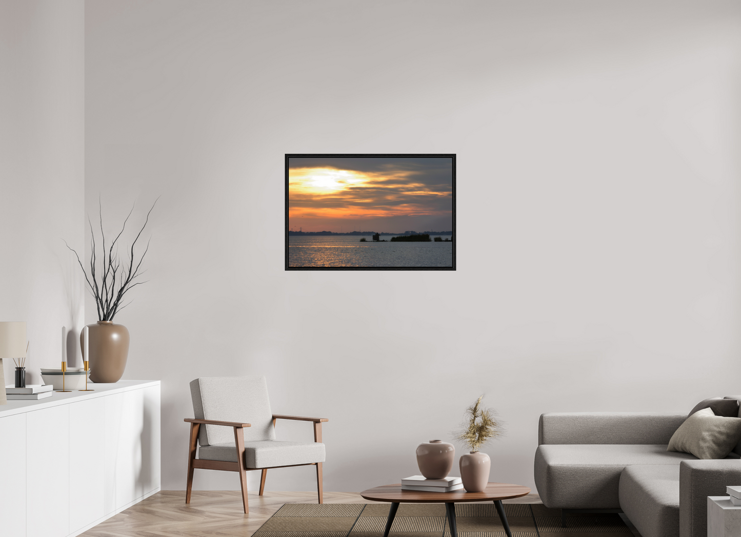 SUNSET ON THE BAY