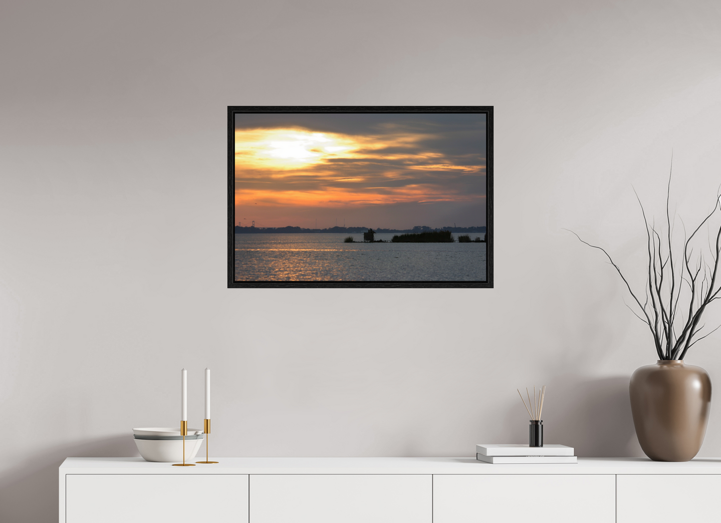 SUNSET ON THE BAY