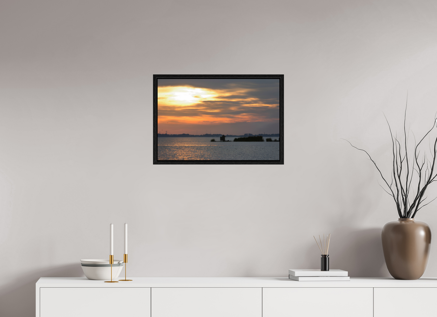 SUNSET ON THE BAY