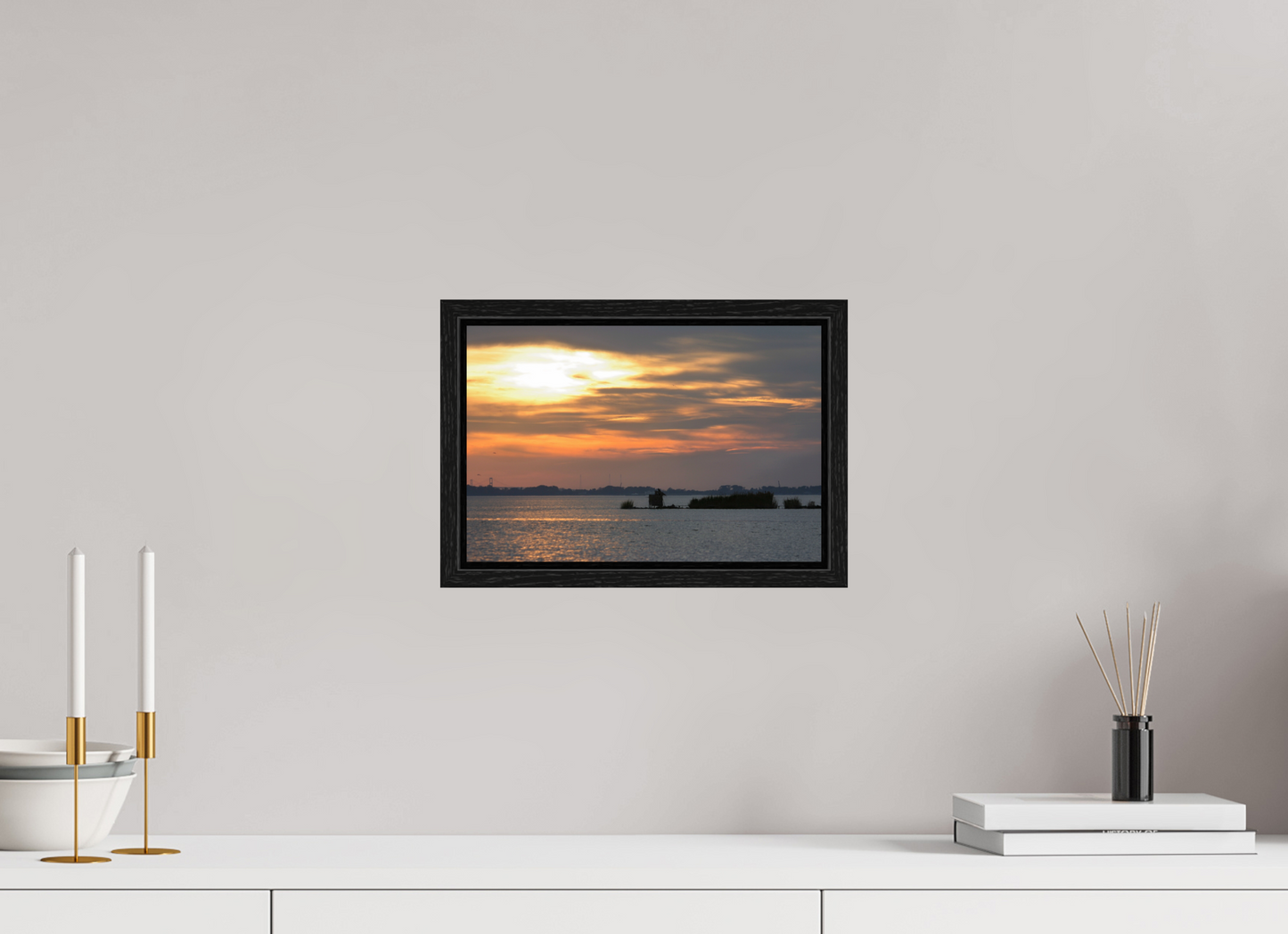 SUNSET ON THE BAY