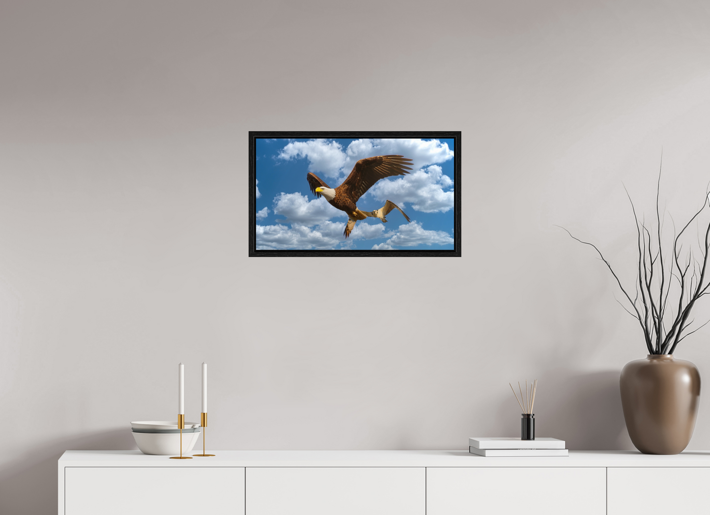 24 x 13.5″, Floater Frame HOT PURSUIT