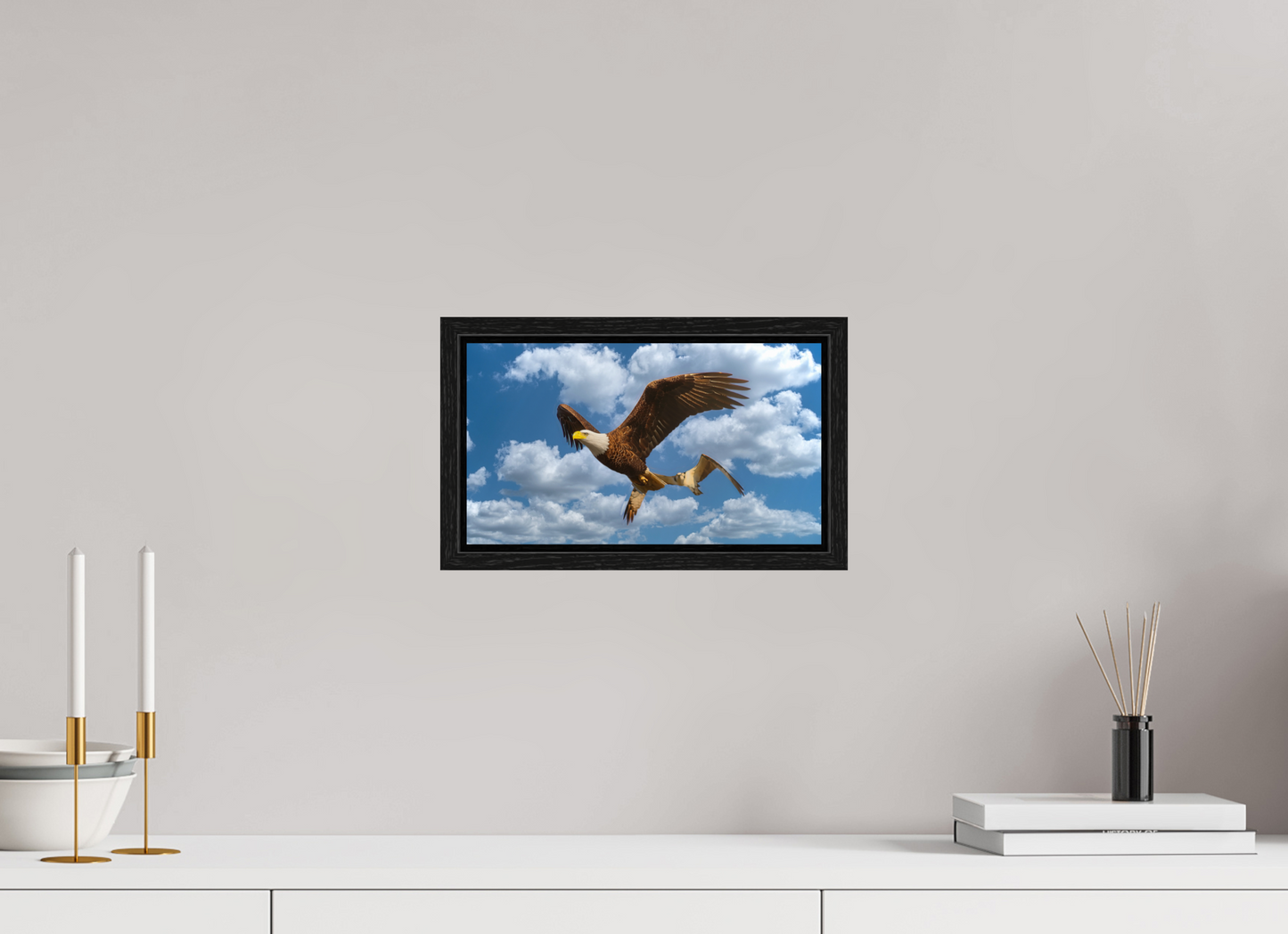 12 x 6.8″, Floater Frame HOT PURSUIT