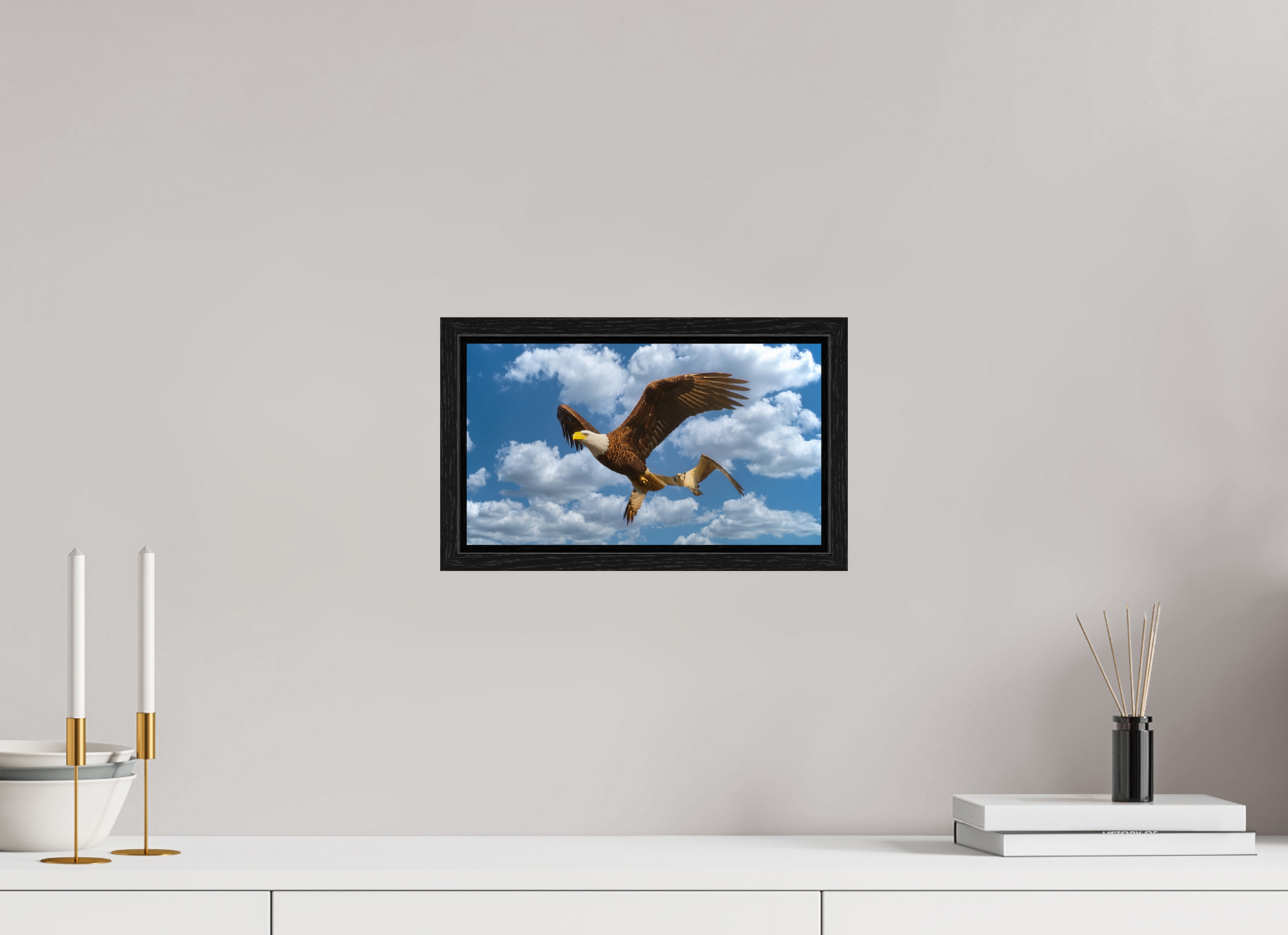 12 x 6.8″, Floater Frame HOT PURSUIT