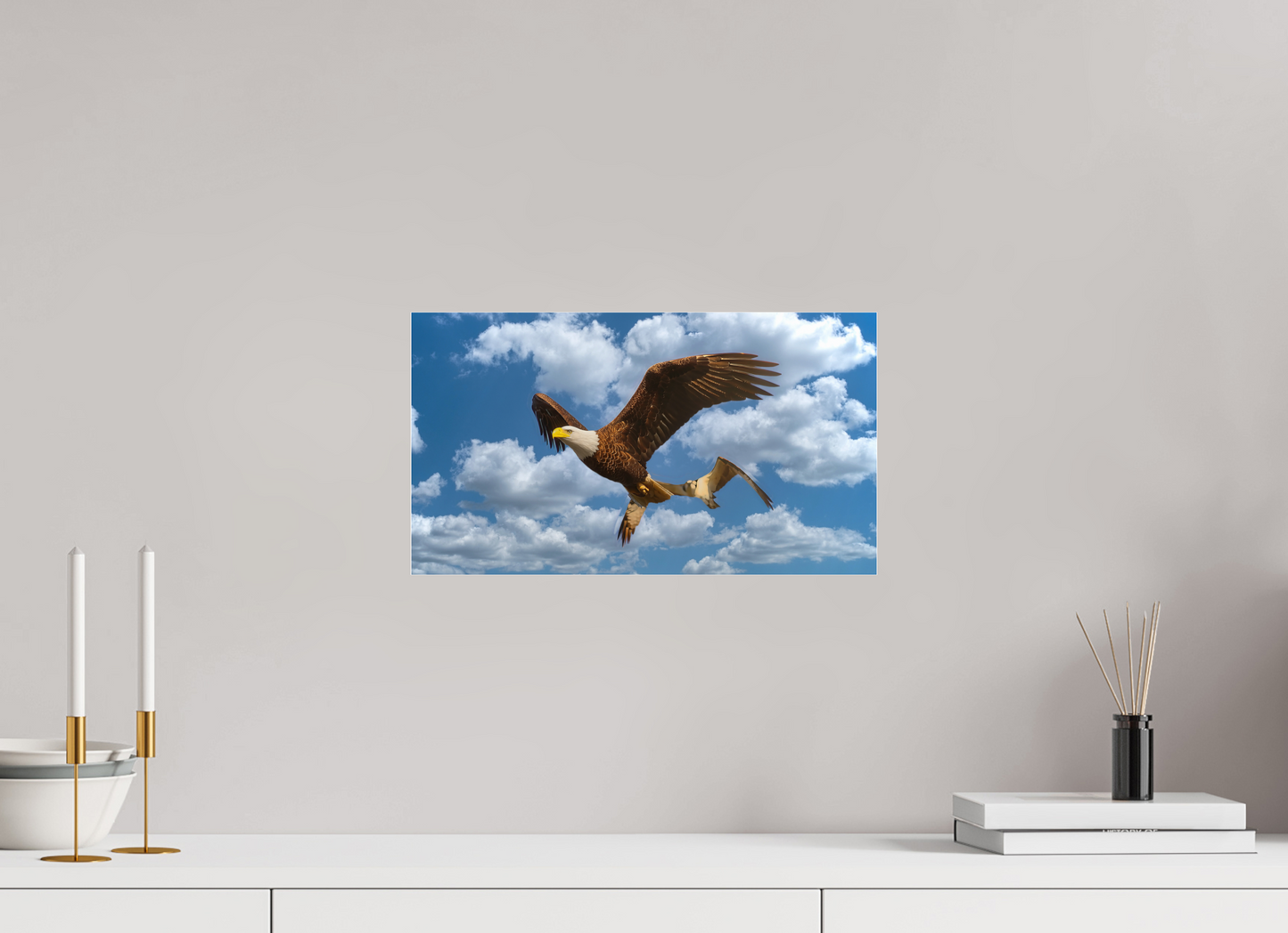 16 x 9″, Photo Print Under Acrylic Glass HOT PURSUIT